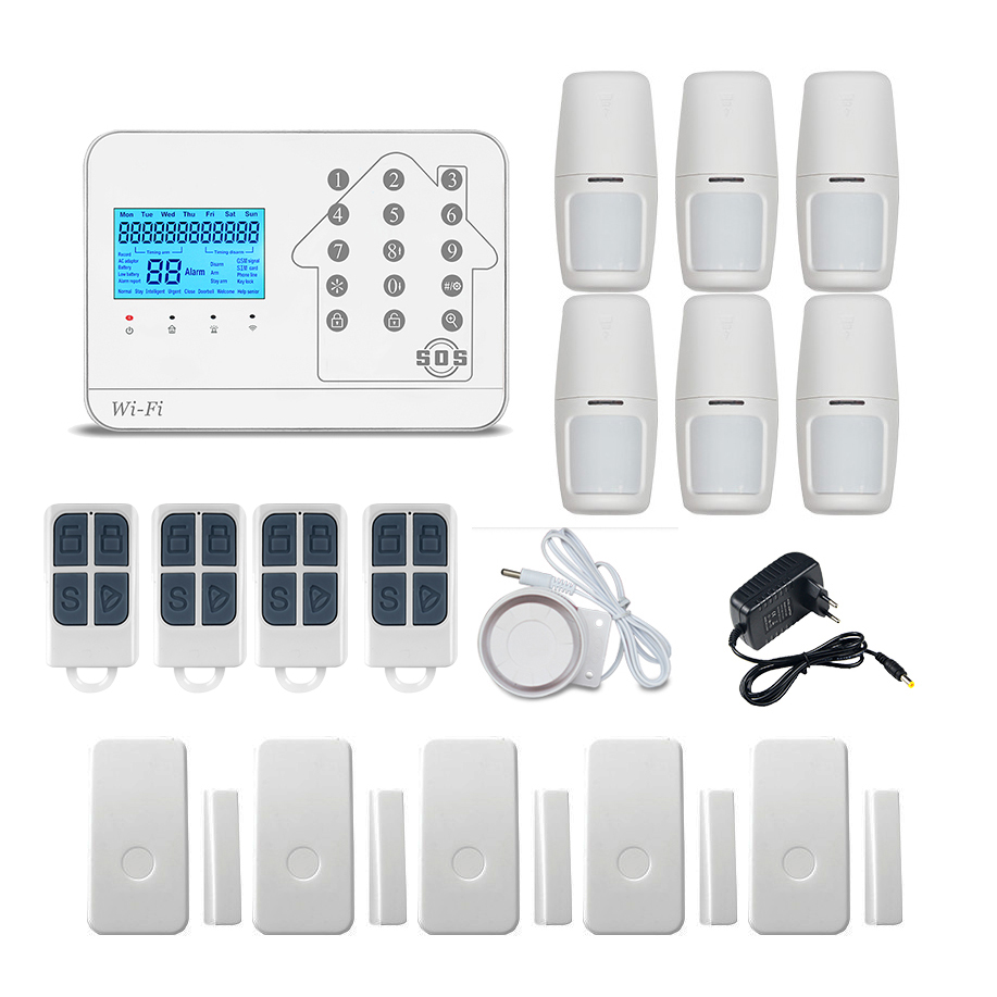 Home Zone Security App - Wifi Alarm System PSTN APP Control