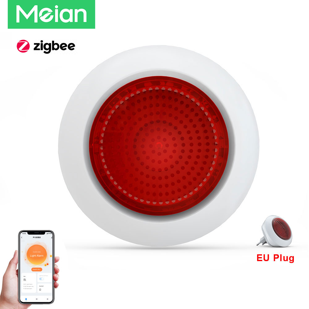 Home Security Product - Meian Flash Sound Siren Alarm Tuya