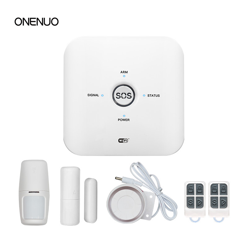 Home Zone Security App - Wireless GSM&WIFI Home Security Alarm System