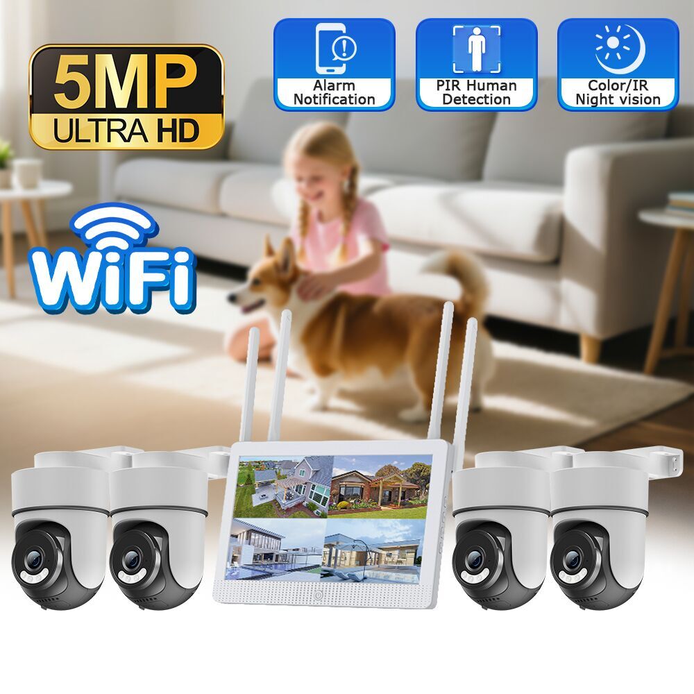 Home Security Panel - INQMEGA 5MP 10.1