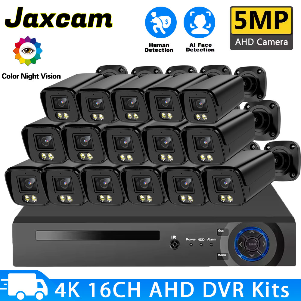 Home Security Video - 5MP 16PCS AHD Security Camera System