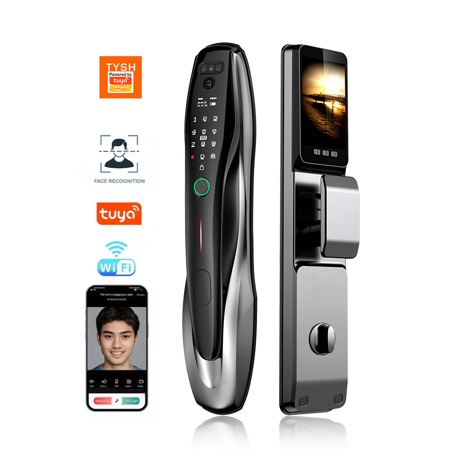 Home Security Indoor Cameras - TYSH Tuya Security Fingerprint NFC Card