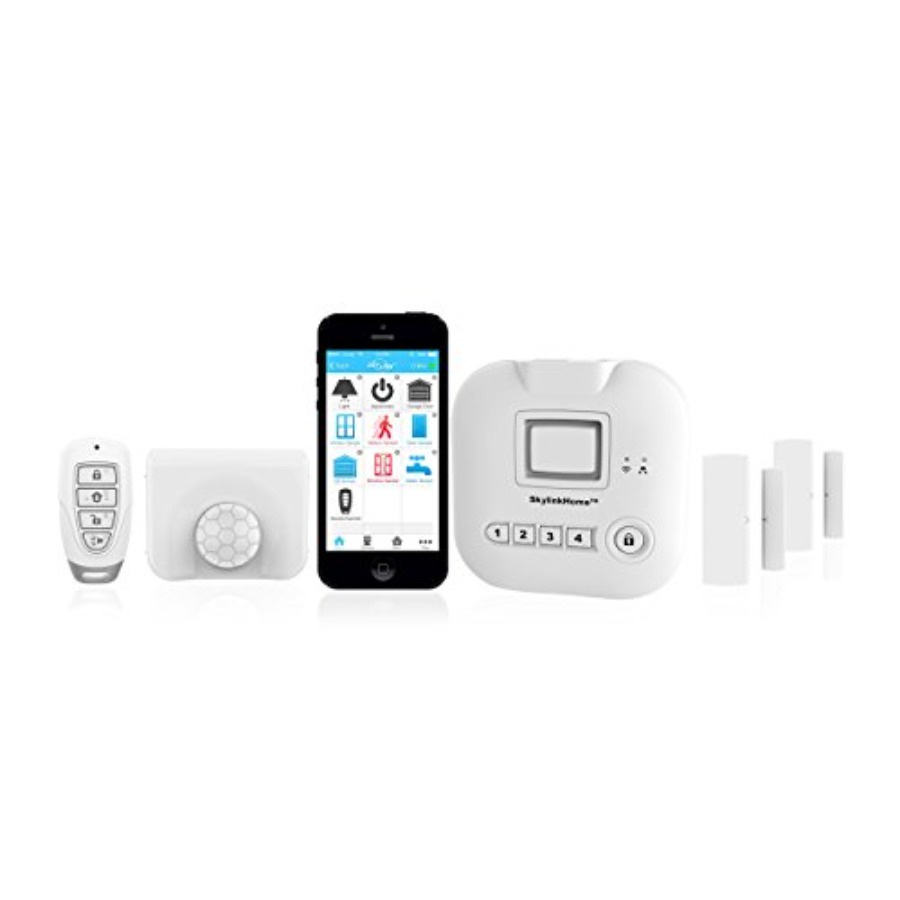 Home Security No Monthly Fee - SK-200 Net Connected Wireless Alarm System