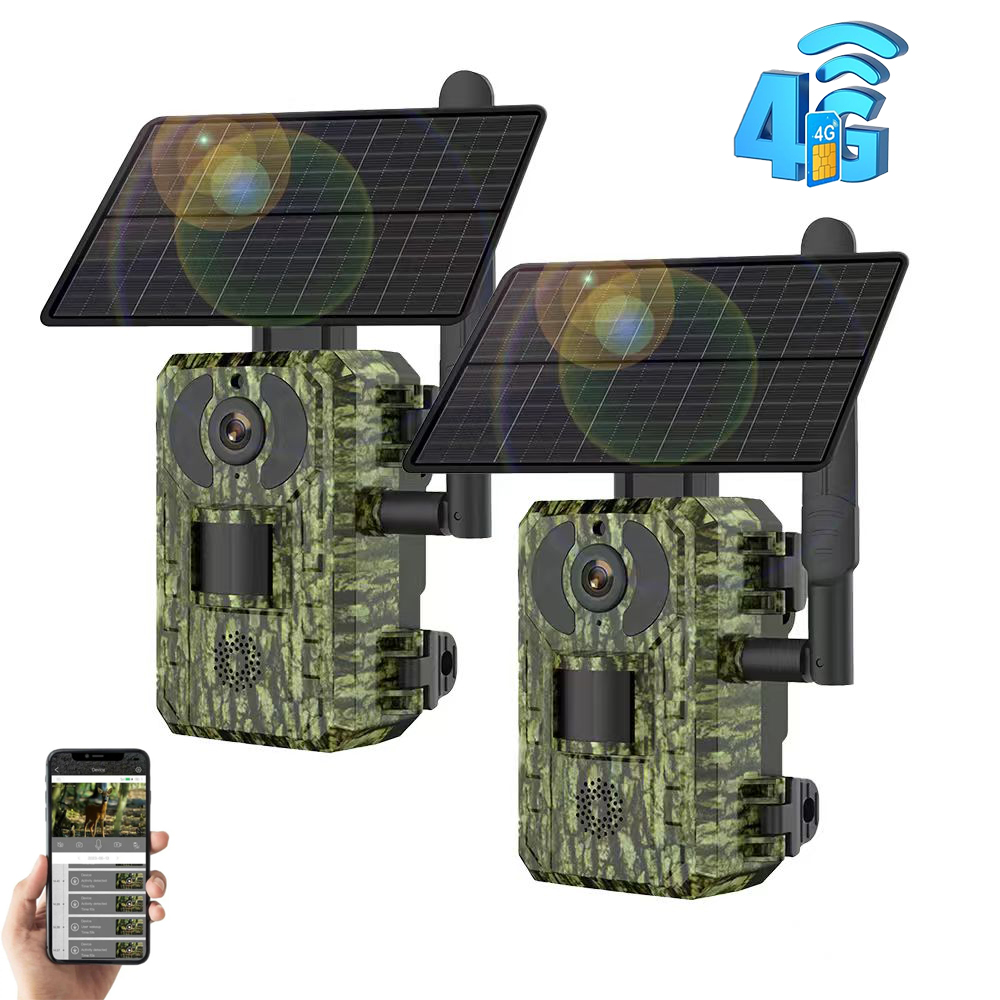 EU 4G Cellular 2K Battery Sola - Home Security Game review and price