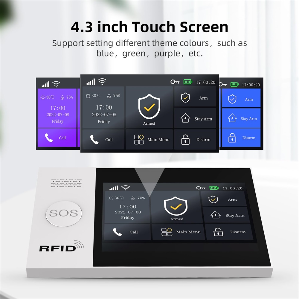 2.4G WIFI Smart GSM Alarm Syst - Home Security No Wifi review and price