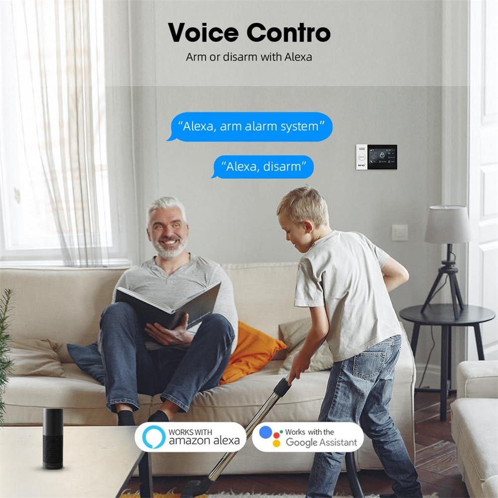2.4G WIFI Smart GSM Alarm Syst - Home Security No Wifi review and price