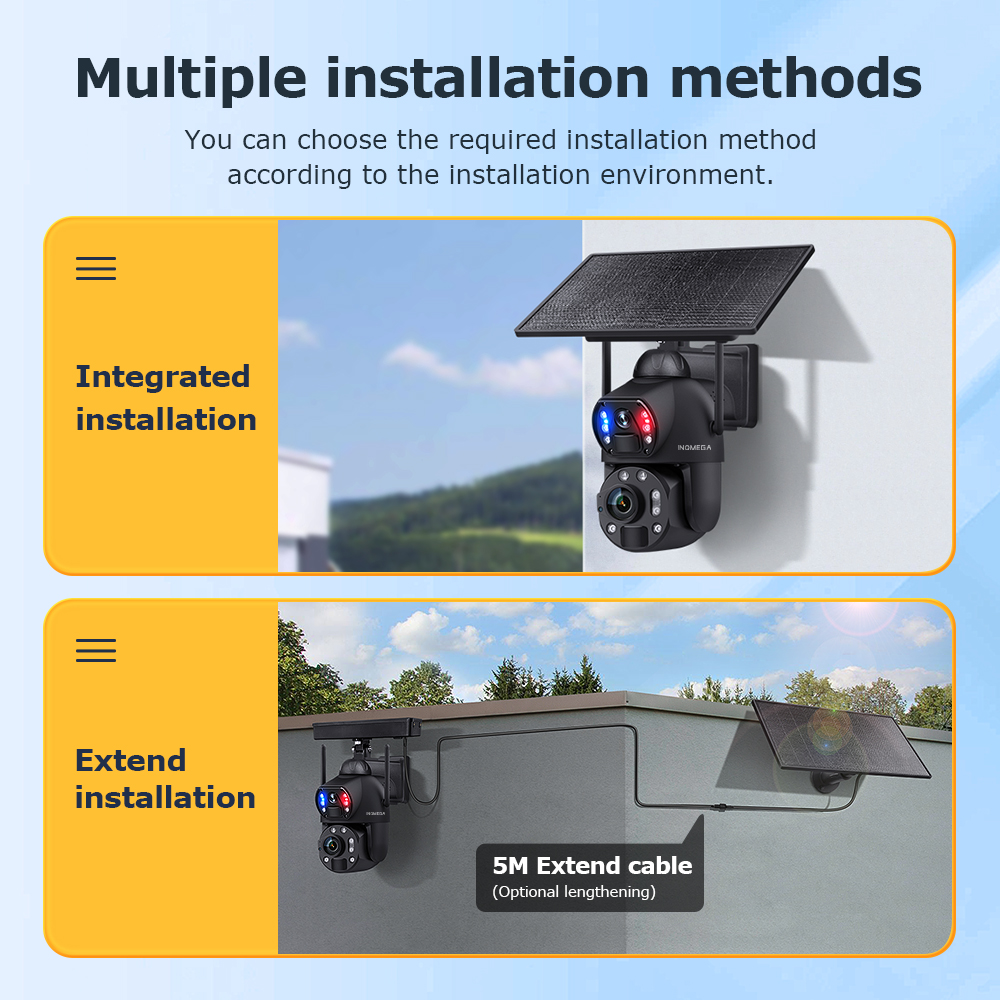 12MP 36X Dual Lens Solar Secur - Home Security Panel review and price
