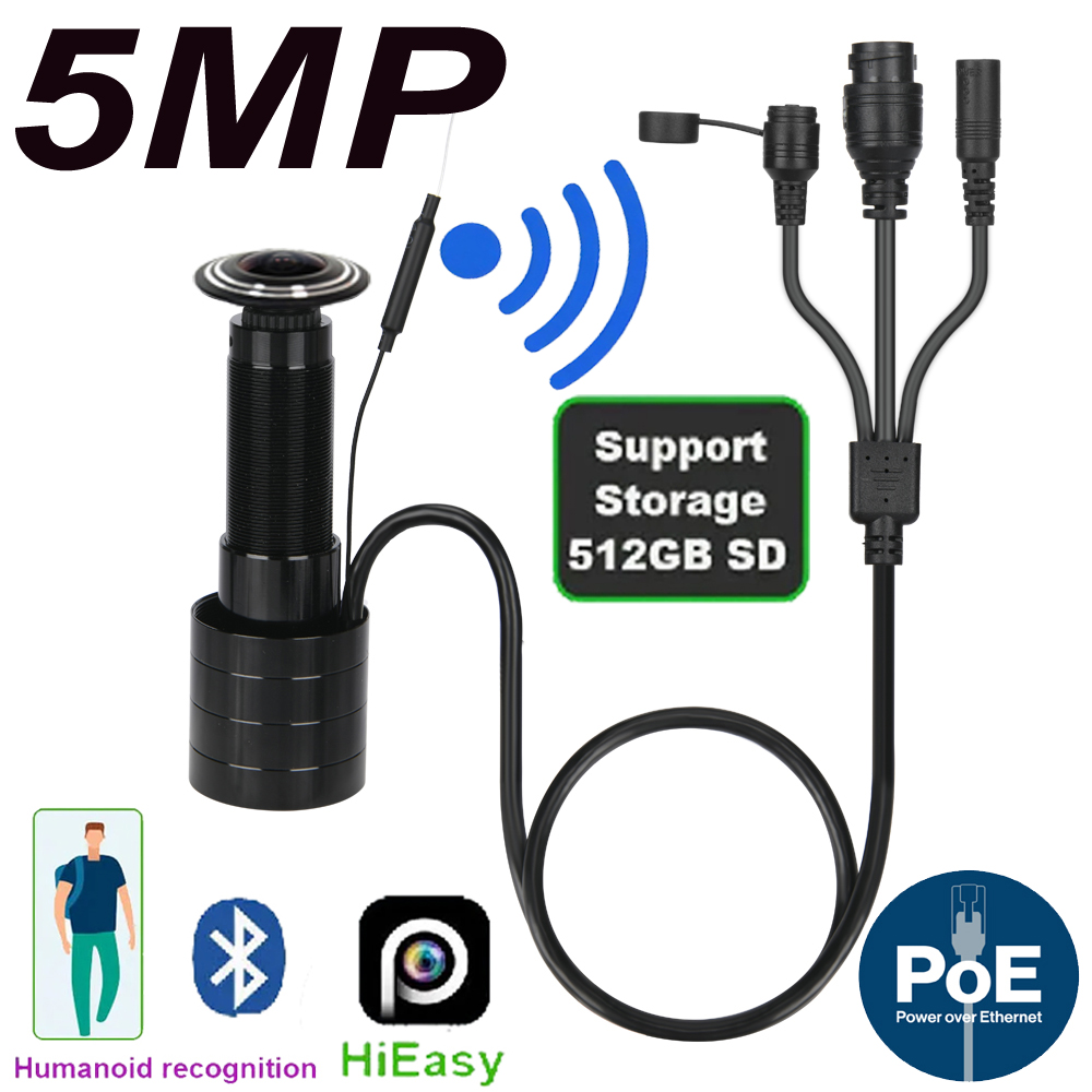 5MP Door Eye IP POE Camera Min - Home Security Tech review and price