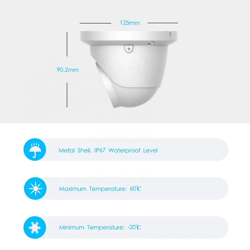 4K IP Camera PoE Indoor IP67 W - Home Security Video review and price