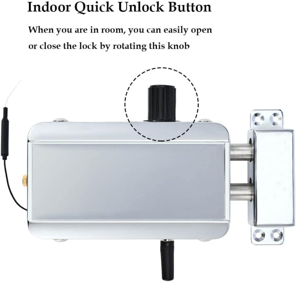 Smart Hidden Deadbolt Lock wit - Home Security Product review and price