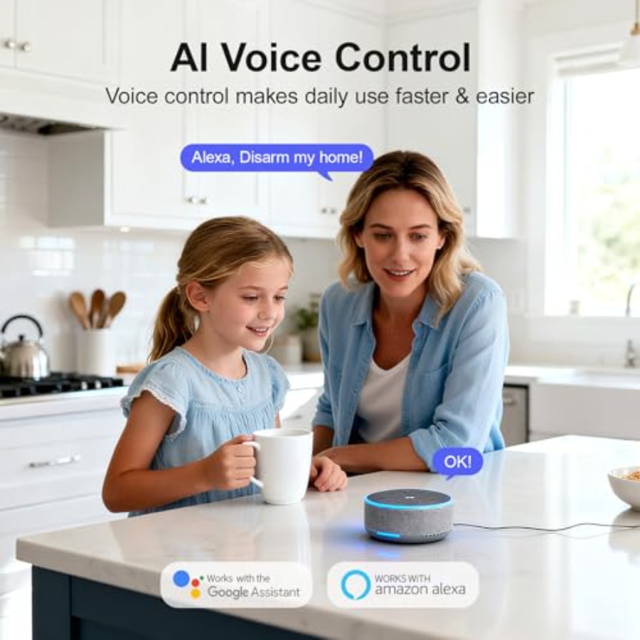Wireless Alarm System for Home - Home Security No Monthly Fee review and price