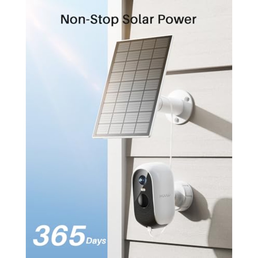 Outdoor solar security cameras - Home Security No Monthly Fee review and price