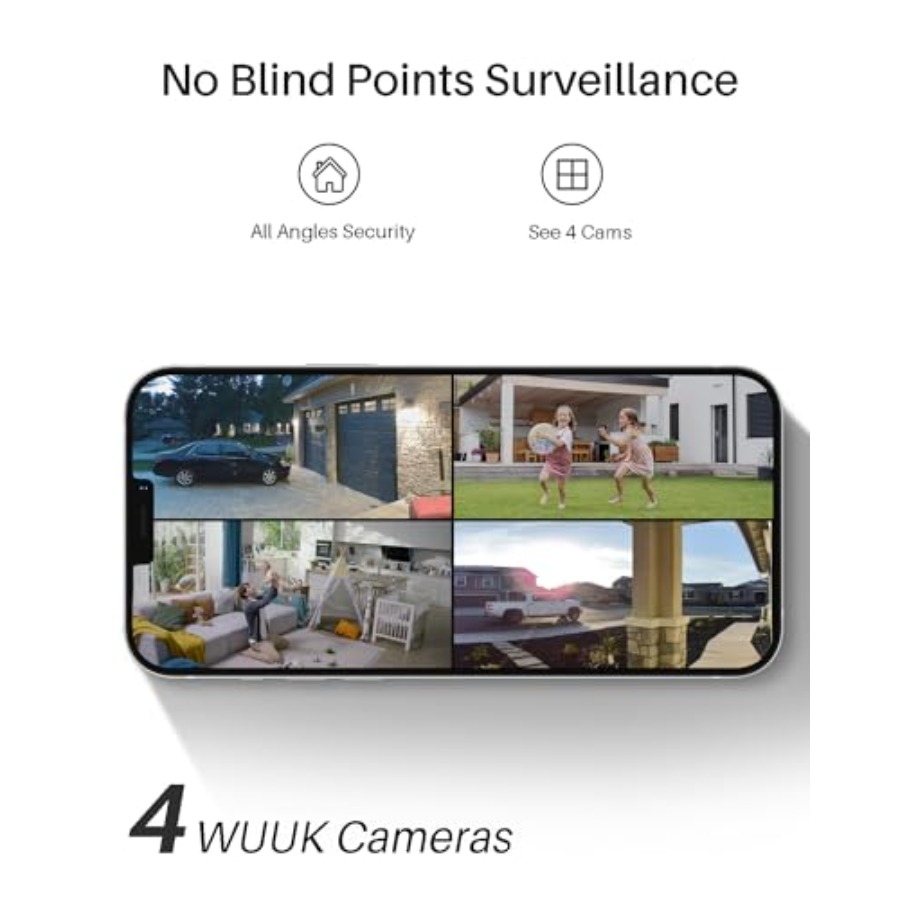 Outdoor solar security cameras - Home Security No Monthly Fee review and price