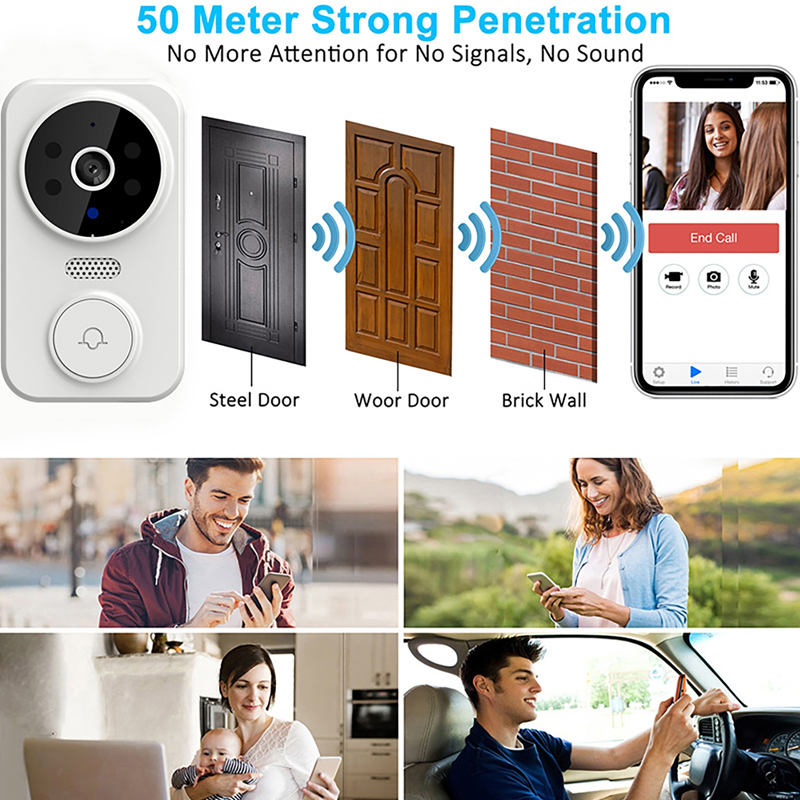 WiFi Smart Video Doorbell Came - Home Security Tech review and price