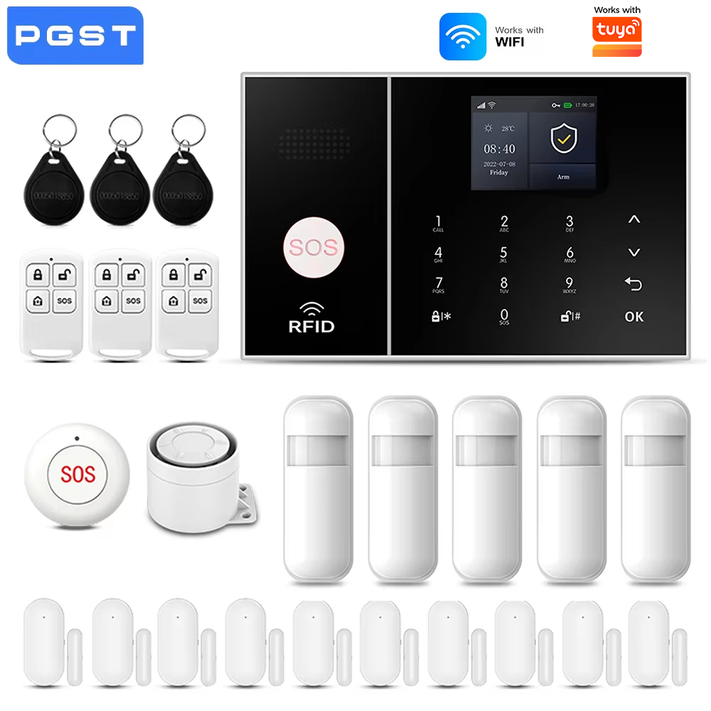 Wireless Alarm System 2.4GWiFi - Home Security No Monthly Fee review and price