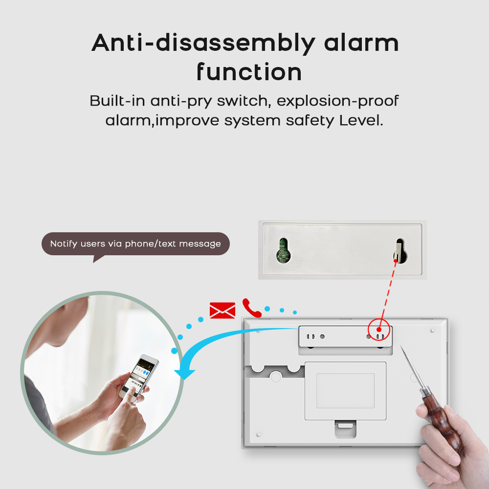 Wireless Alarm System 2.4GWiFi - Home Security No Monthly Fee review and price