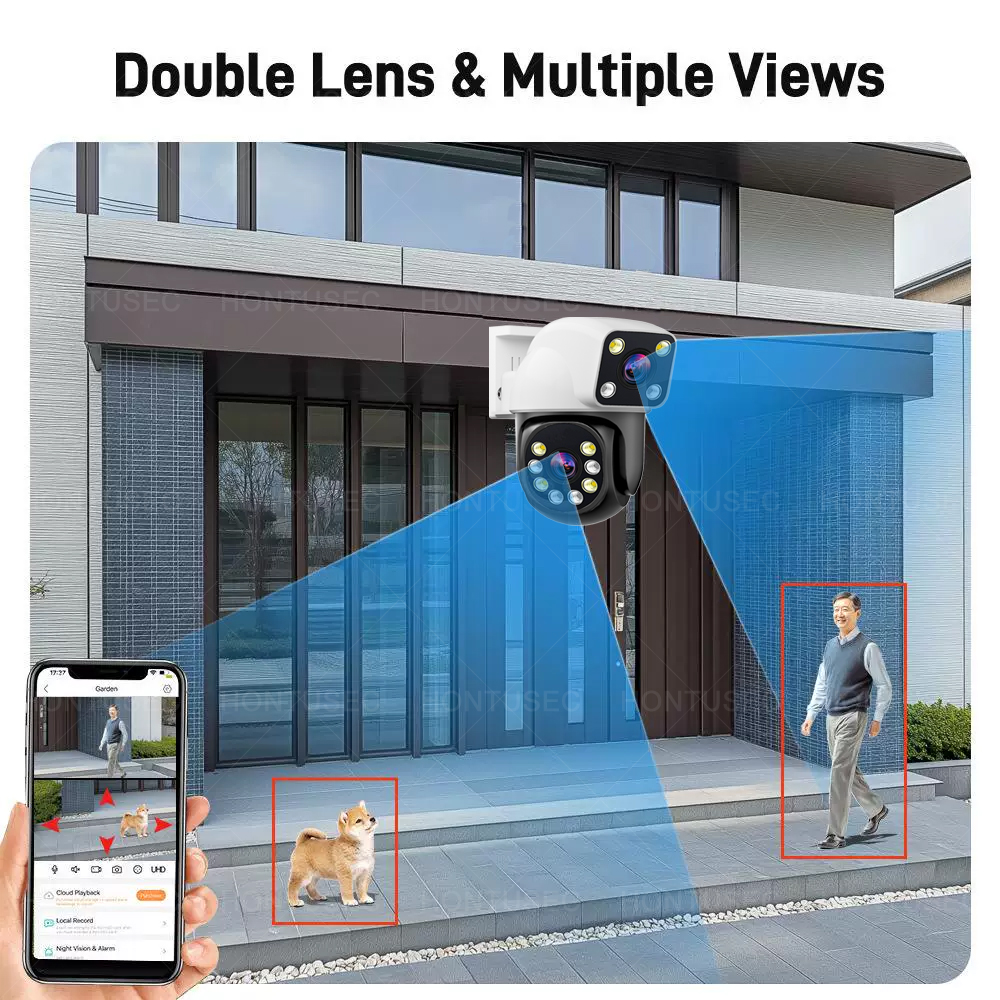 Smartlife 8MP WiFi Tuya Outdoo - Home Security No Wifi review and price