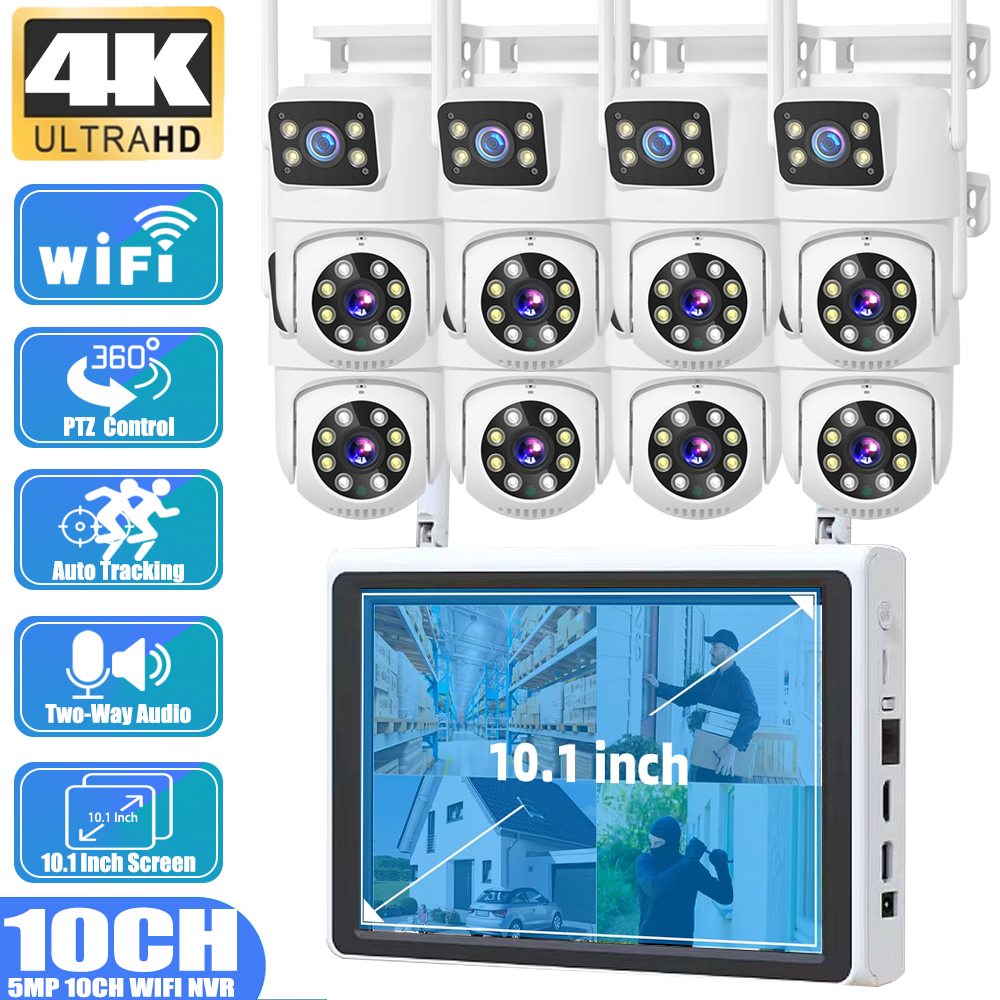 10 Channel CCTV Security 4K Du - Home Security Systems Wireless review and price