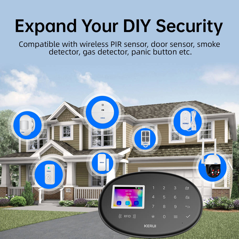 KERUI WiFi + 4G/2G Home Securi - Home Zone Security App review and price