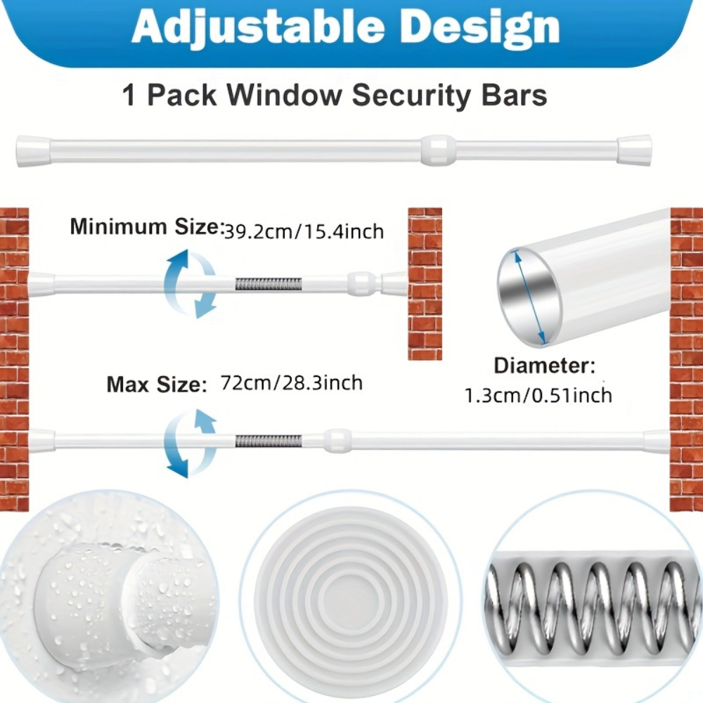Adjustable Metal Window & Door - Home Security Tips review and price