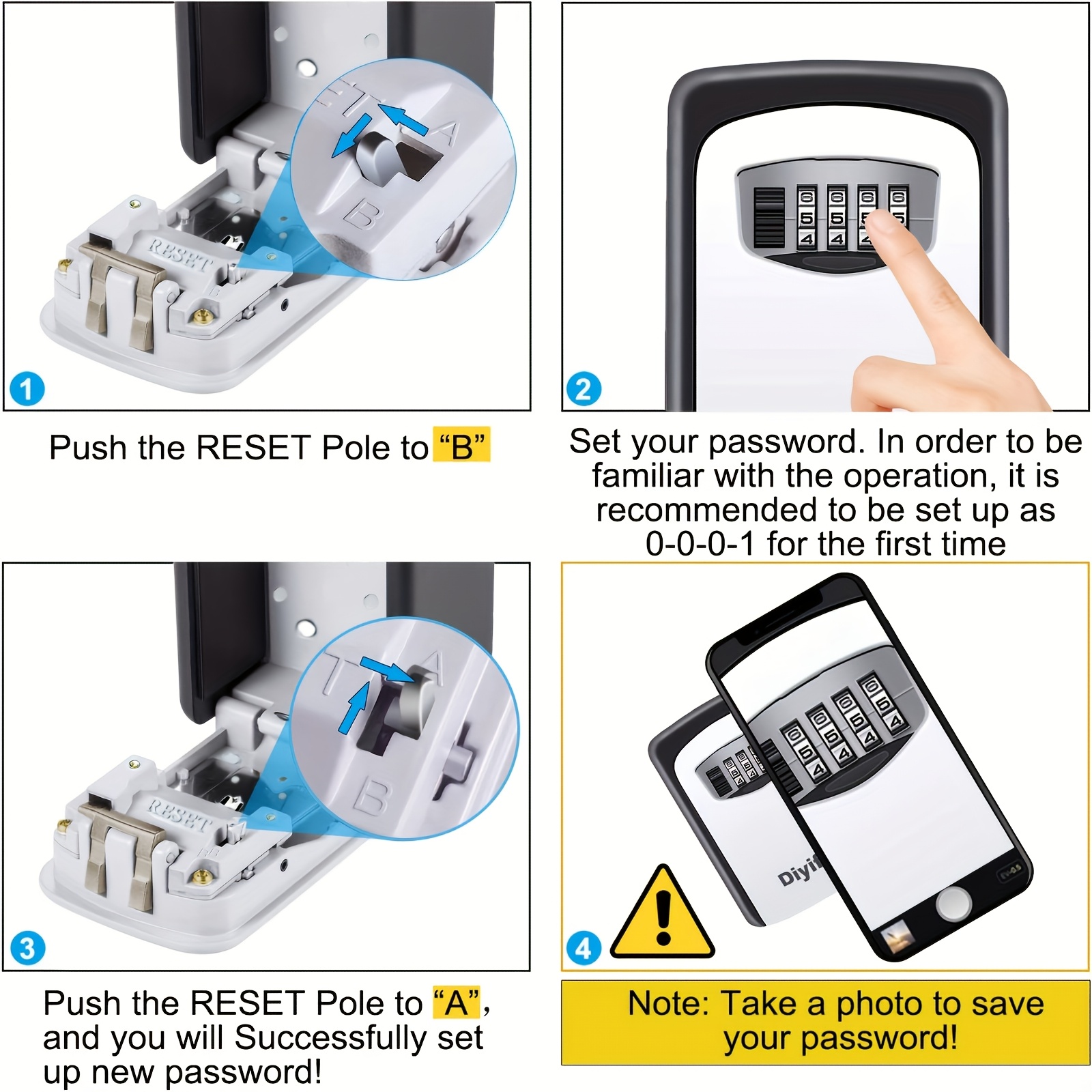 1pc Ultra-Secure Safety Key Bo - Home Security Safe review and price