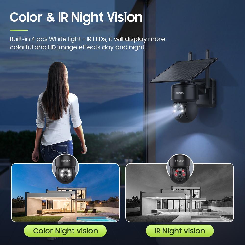 INQMEGA 8MP TUYA Solar Camera  - Home Security Network review and price