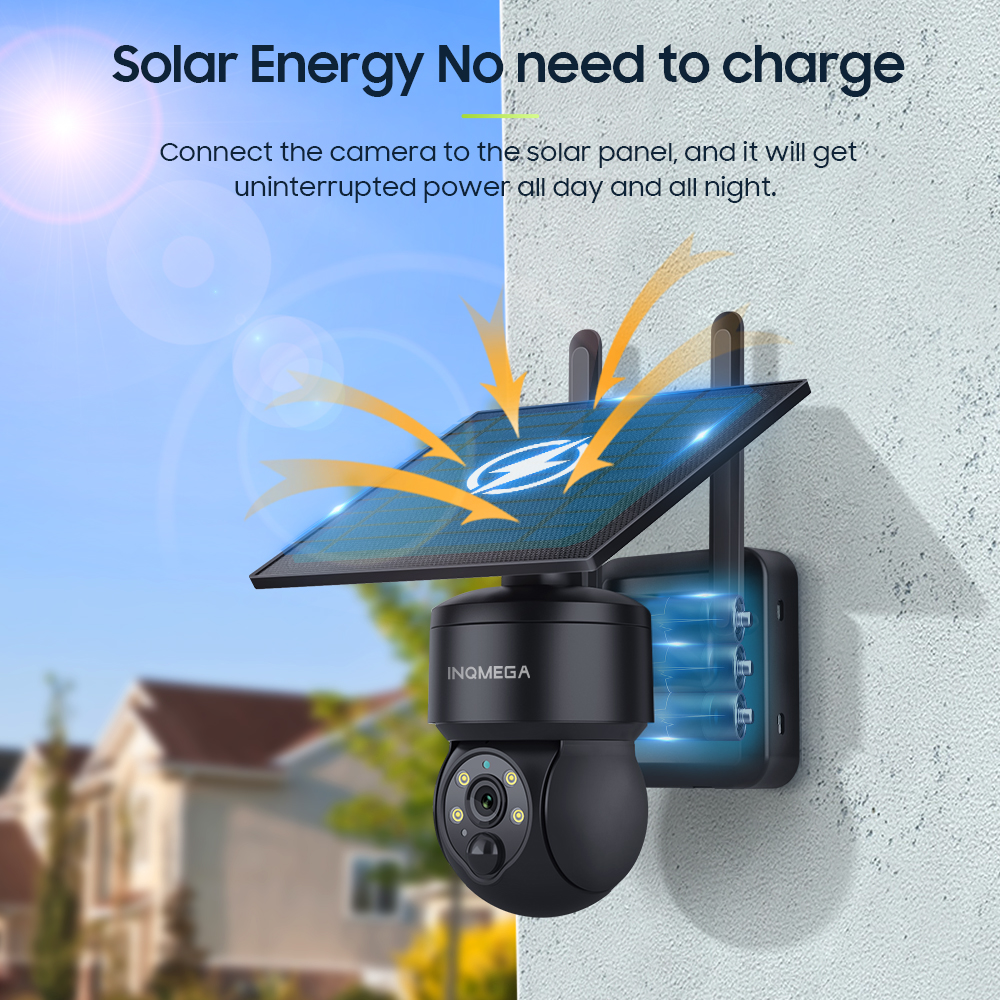 INQMEGA 8MP TUYA Solar Camera  - Home Security Network review and price