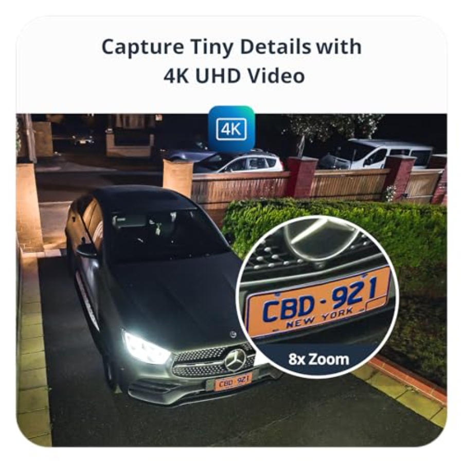 Wireless 4K security cameras f - Home Security No Monthly Fee review and price