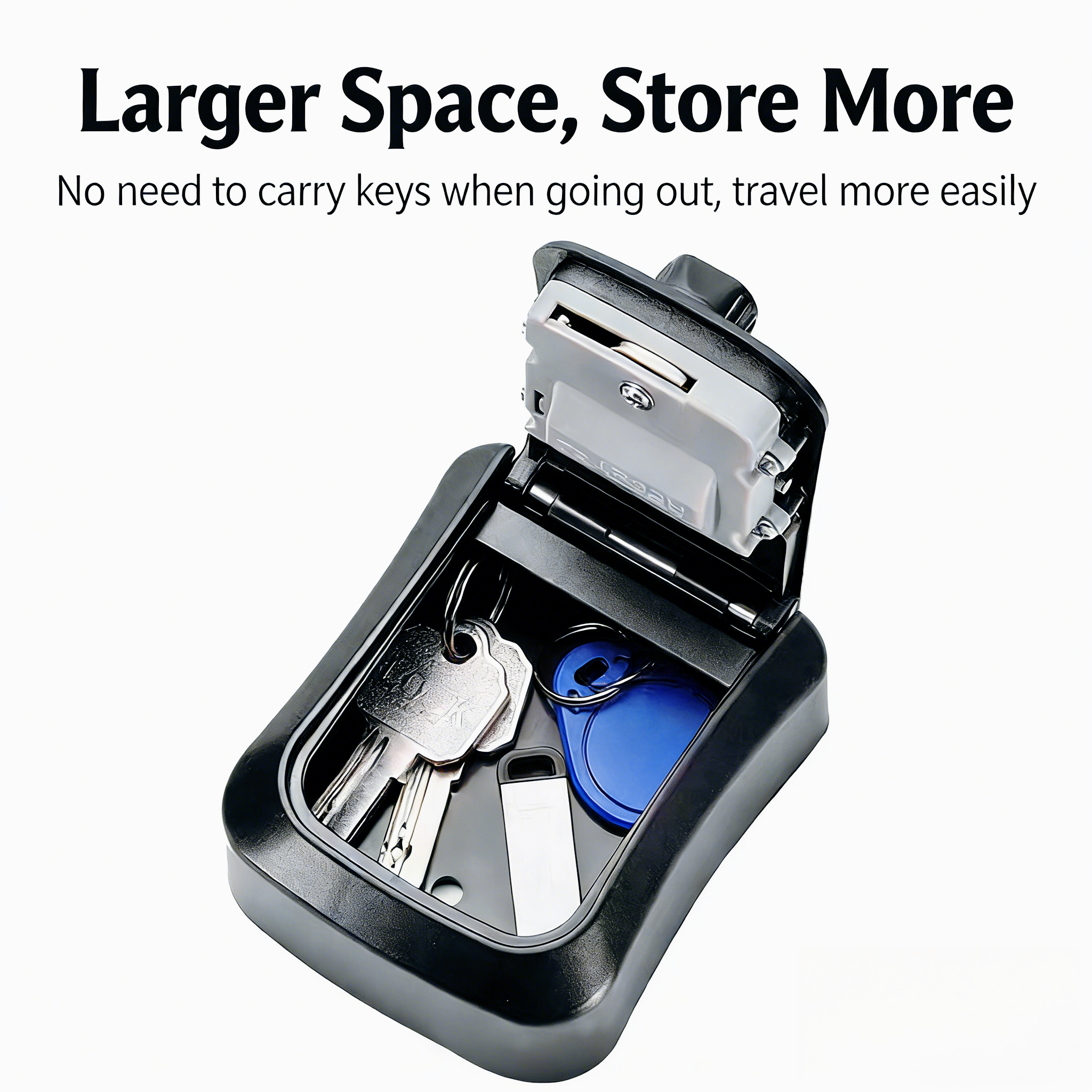 LUXROB Key Lock Box 4-digit Co - Home Security Safe review and price
