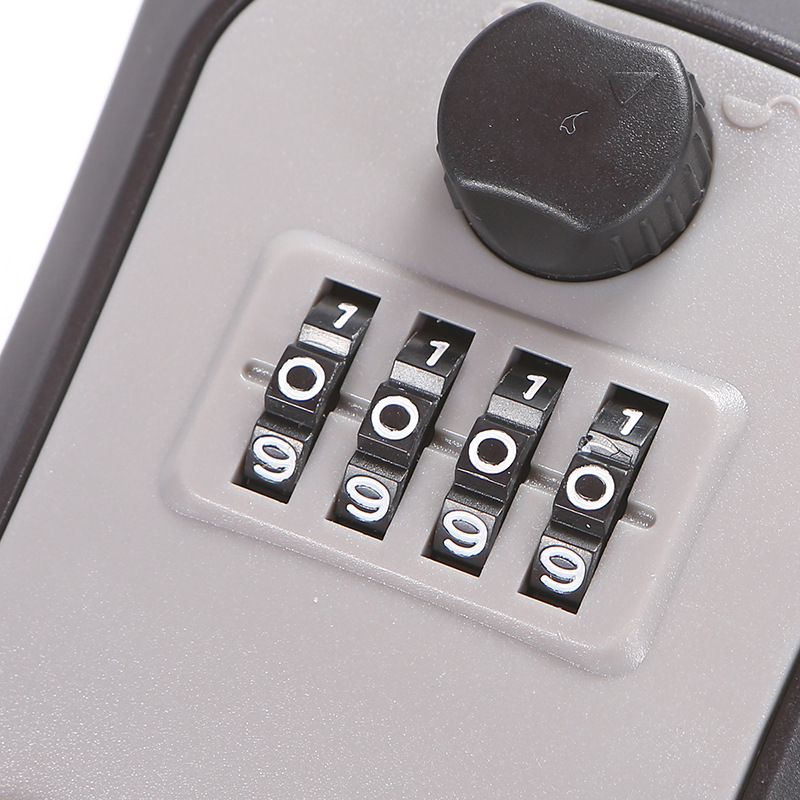 LUXROB Key Lock Box 4-digit Co - Home Security Safe review and price