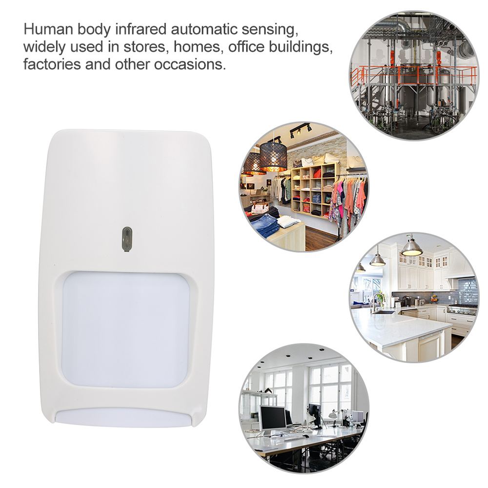 Wired Dual-tech Infrared Motio - Home Security Tech review and price