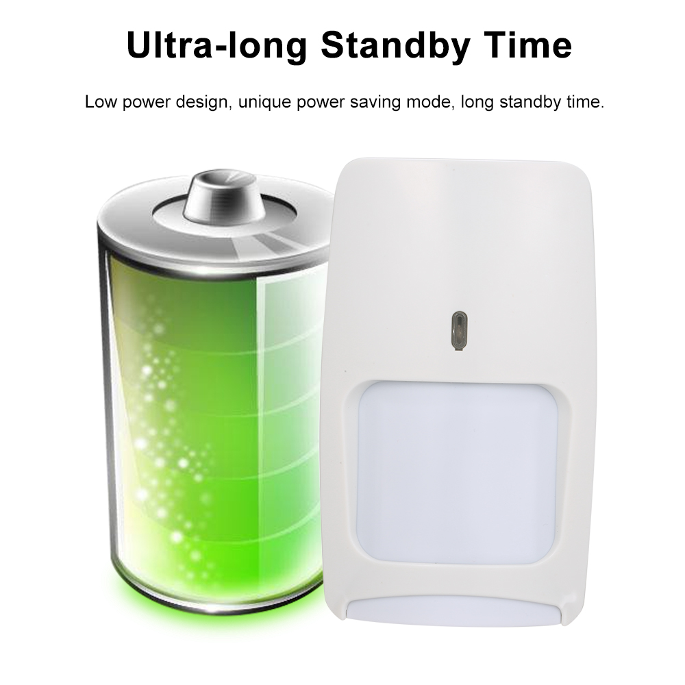 Wired Dual-tech Infrared Motio - Home Security Tech review and price
