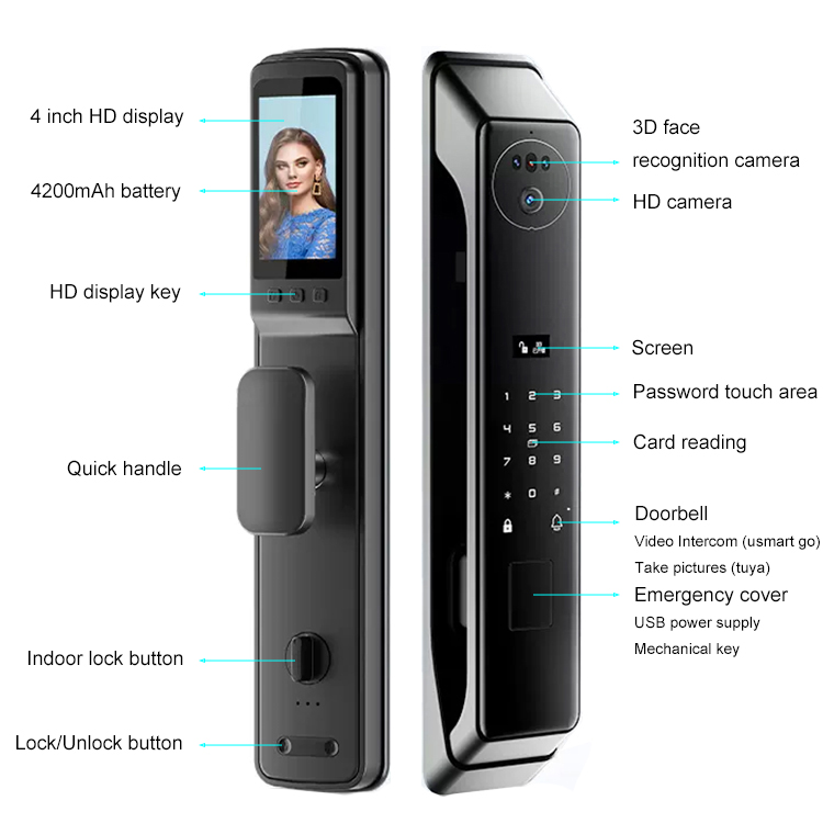 OEM Video Security Home Electr - Home Security Front Door Camera review and price