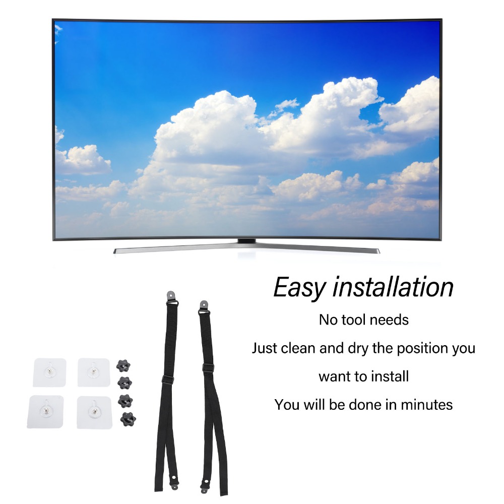 2Pcs Convenient Adjustable TV  - Home Security Tips review and price