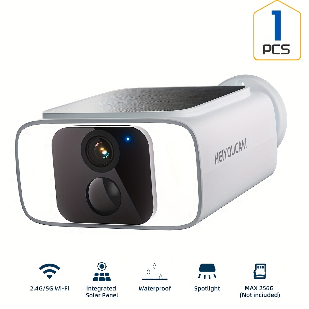 1/2/4pcs HEIYOUCAM 4MP Solar S - Home Security Indoor Cameras review and price