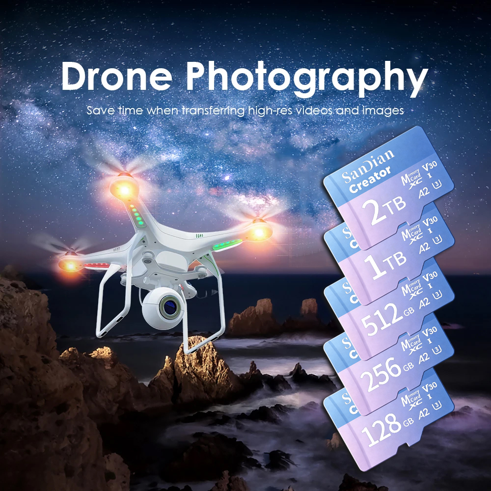 Max 190Mb/s Blue Micro TF SD C - Home Security Drones review and price