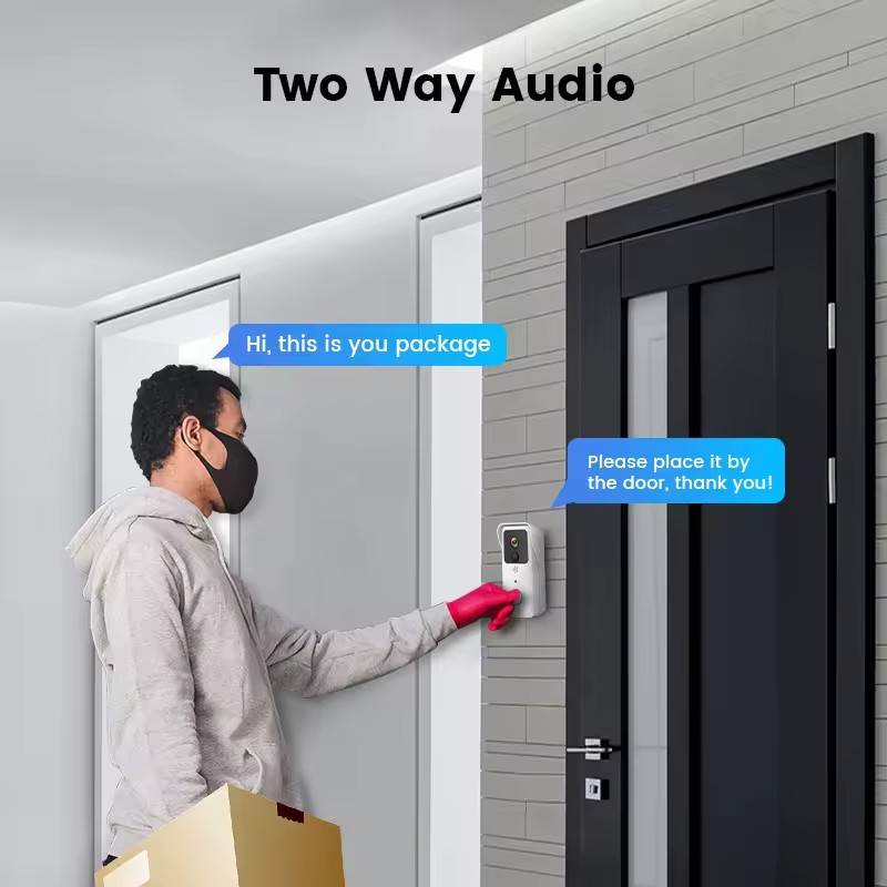 Tuya Smart 1080P OLED Outdoor  - Home Security Front Door Camera review and price