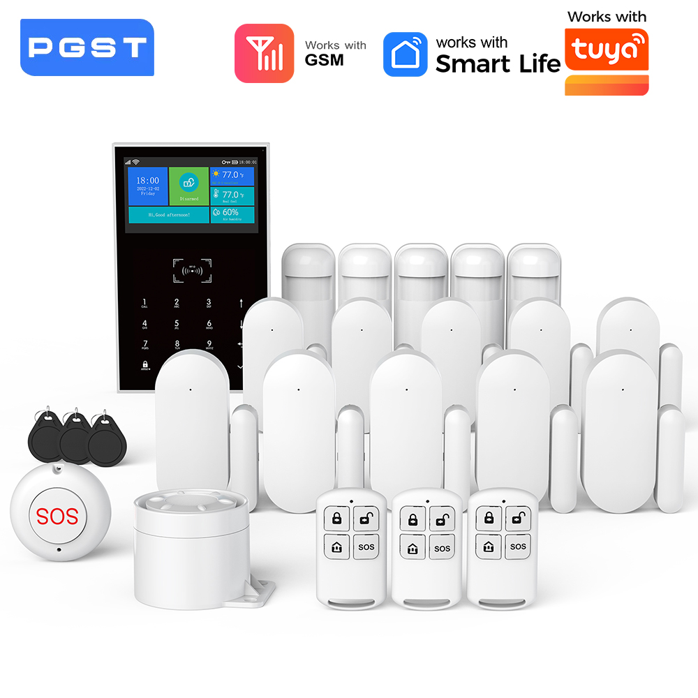 GSM WiFi Home Security Alarm S - Home Security No Monthly Fee review and price