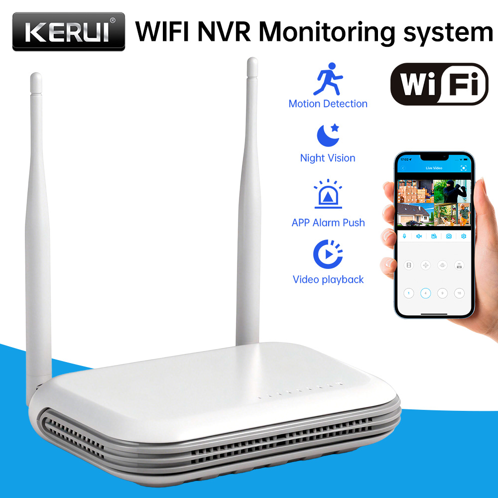KERUI Mini Network WIFI 8CH NV - Home Security Tech review and price