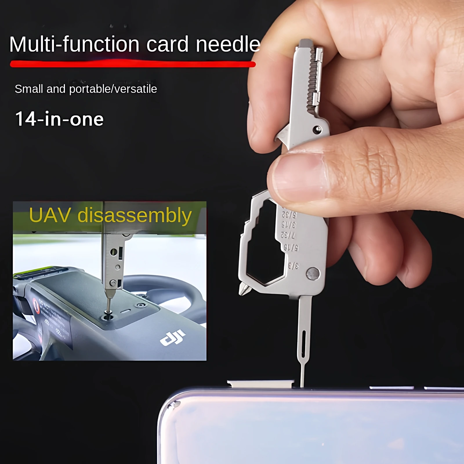 Mini Multifunctional Keychain  - Home Security Drones review and price