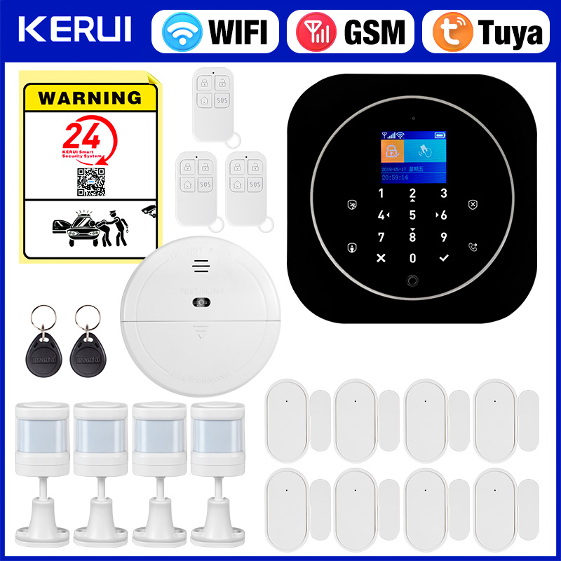 KERUI G12 Wireless Tuya Home A - Home Security No Wifi review and price