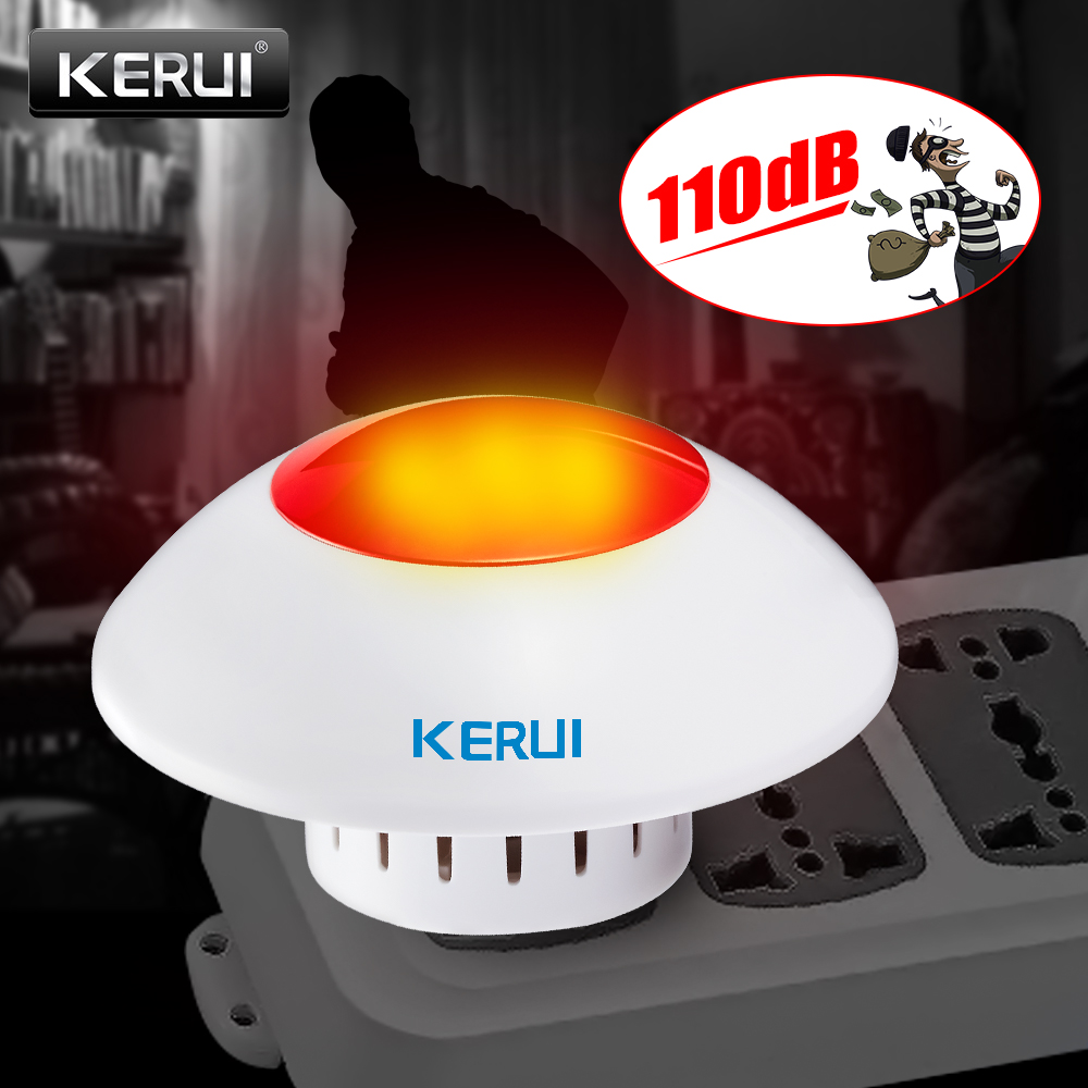 KERUI J009 Loud Indoor Siren W - Home Security Product review and price