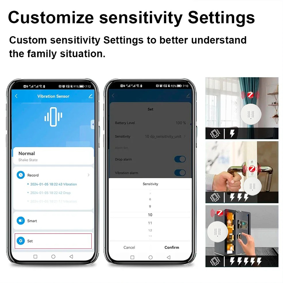 Tuya ZigBee Smart Vibration &  - Home Security Network review and price