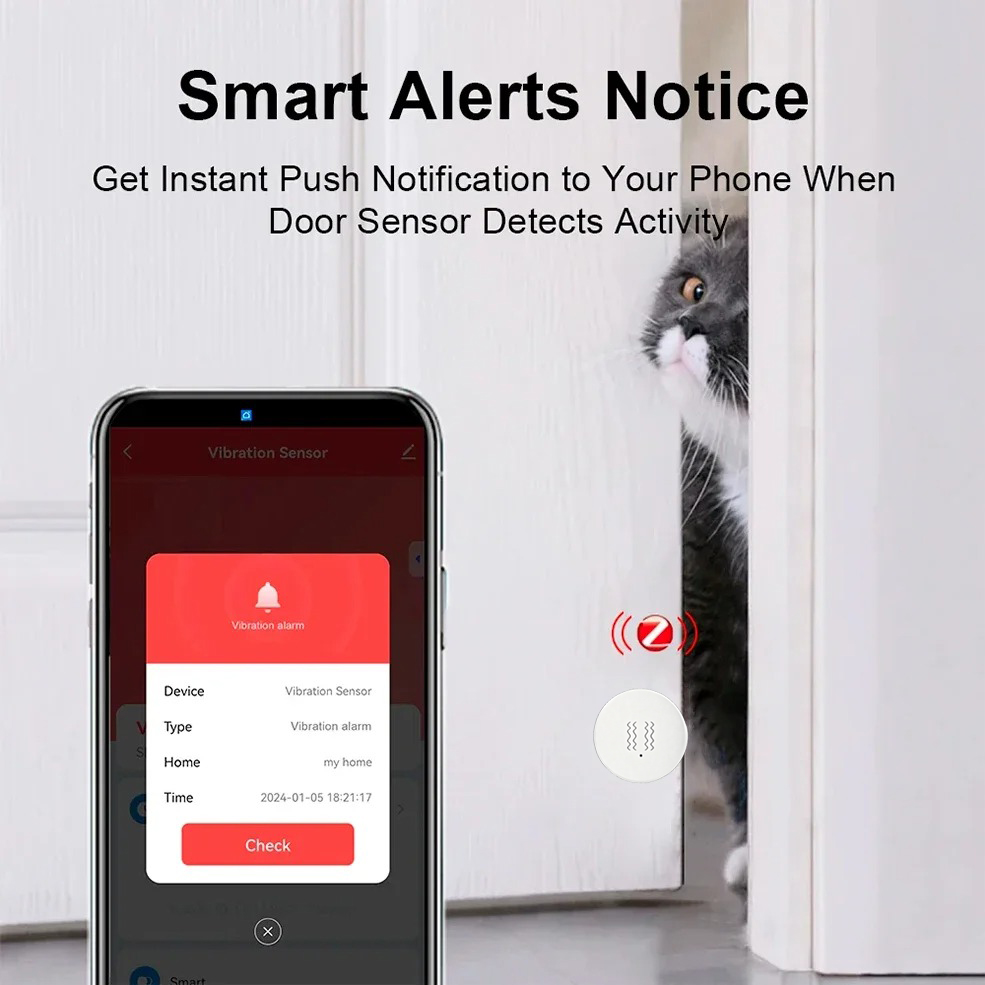 Tuya ZigBee Smart Vibration &  - Home Security Network review and price