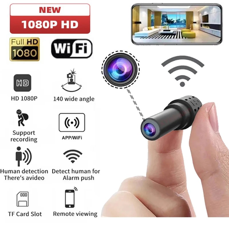 Mini WiFi Camera HD 1080P Indo - Home Security Indoor Cameras review and price