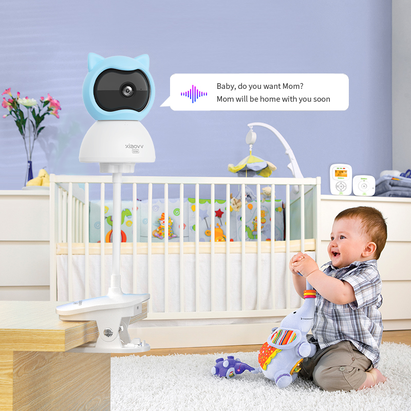 4MP WiFi xiaovv indoor Baby Mo - Home Security Tech review and price