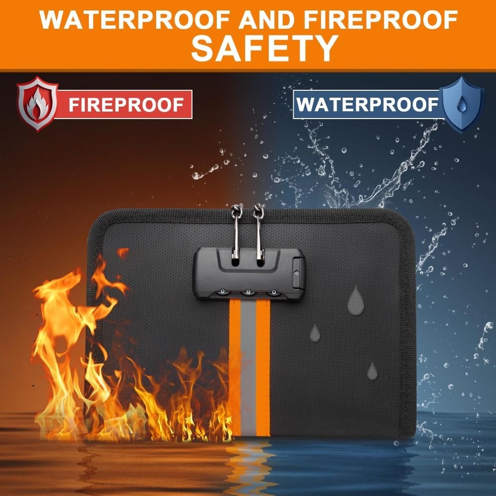 Fireproof Money Bag with Combi - Home Security Safe review and price