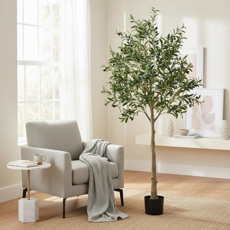 Synthetic Olive Shrub 72 Inch  - Home Security Tips review and price