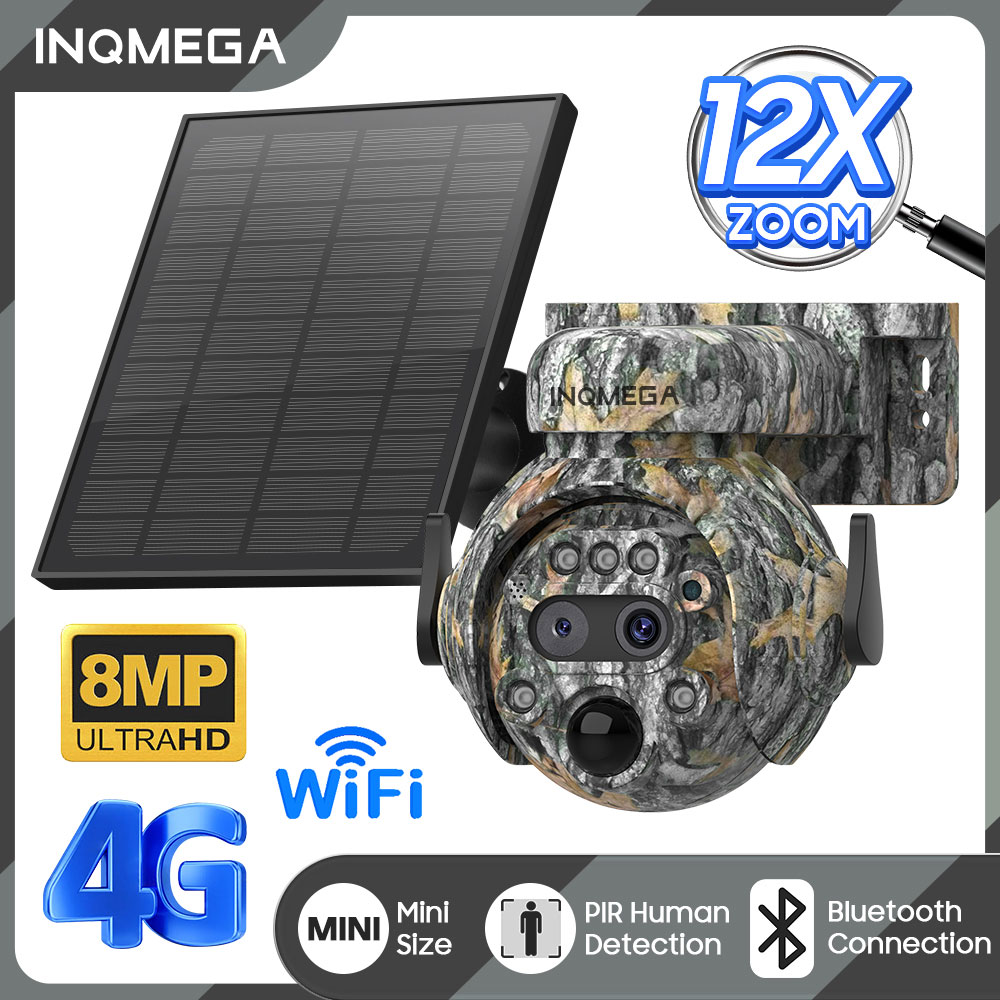 INQMEGA 8MP Solar Powered Came - Home Security Panel review and price