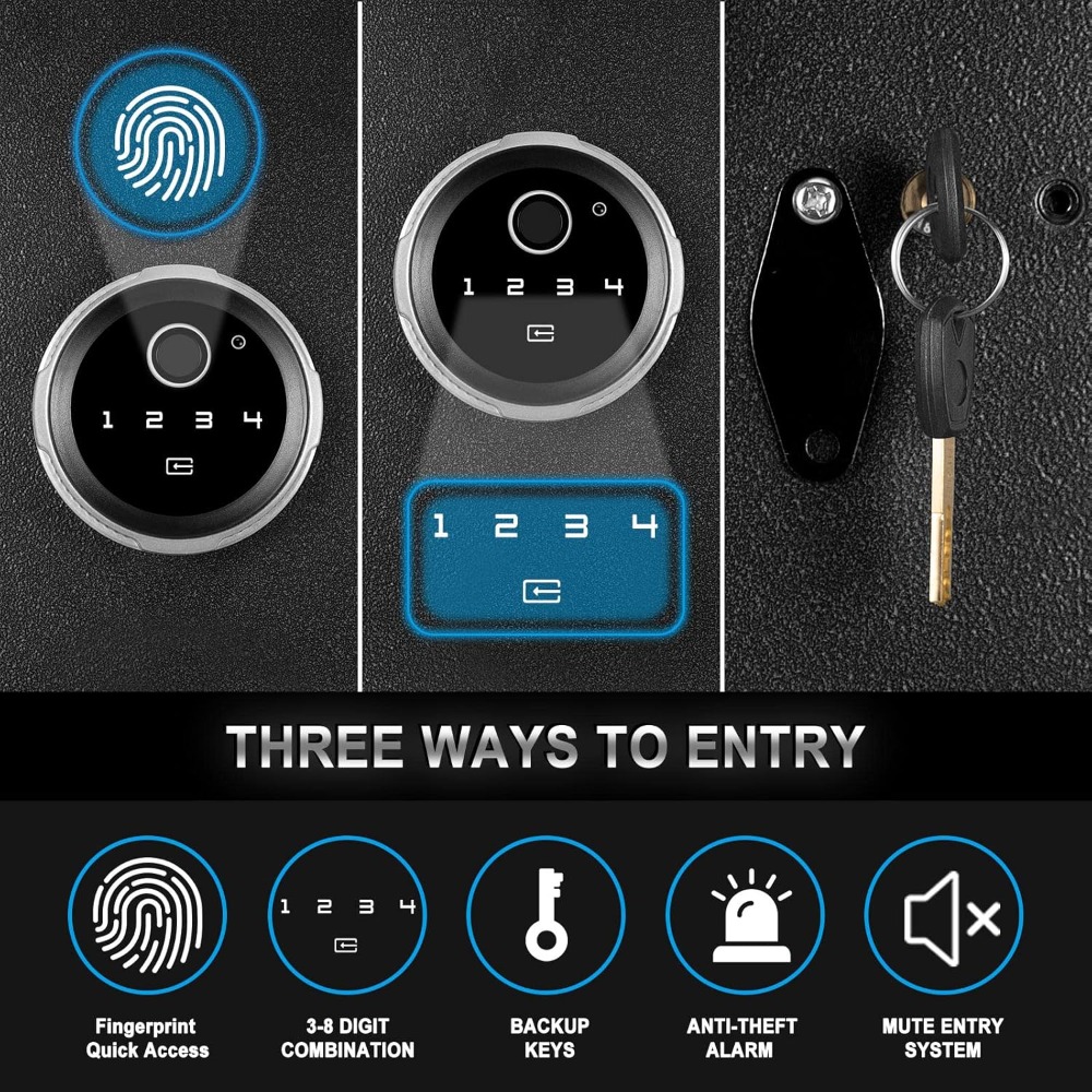 Security Biometric Fingerprint - Home Security Safe review and price